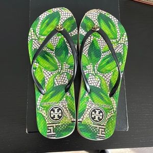 Tory Burch flips flops